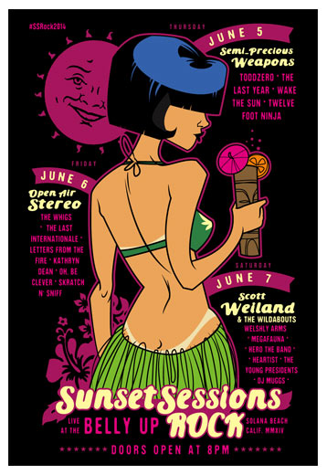 Scrojo Sunset Sessions Poster