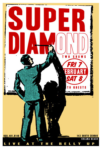 Scrojo Super Diamond Poster