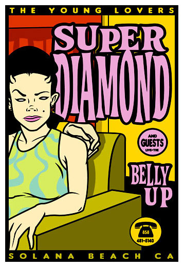 Scrojo Super Diamond Poster