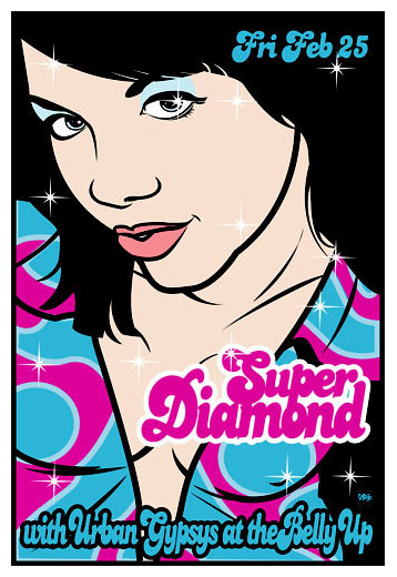 Scrojo Super Diamond Poster