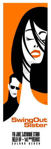 Scrojo Swing Out Sister Poster