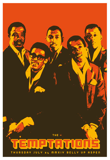 Scrojo The Temptations Poster