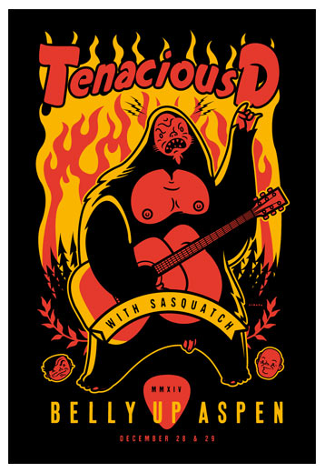 Scrojo Tenacious D Poster