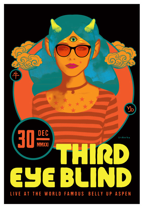 Scrojo Third Eye Blind Poster