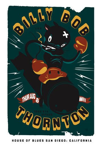 Scrojo Billy Bob Thornton Poster