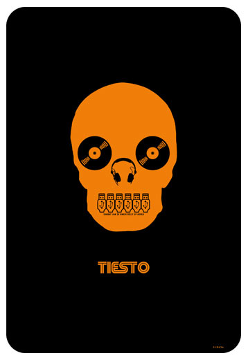 Scrojo Tiesto Poster