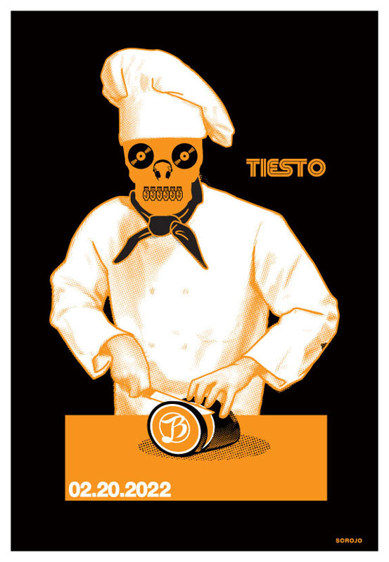 Scrojo Tiesto Poster