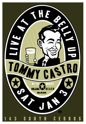 Scrojo Tommy Castro Poster