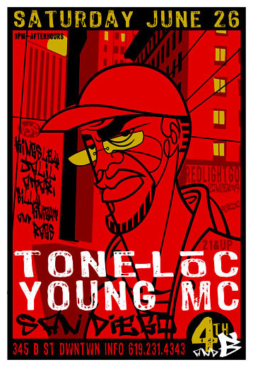 Scrojo Tone-Loc Poster