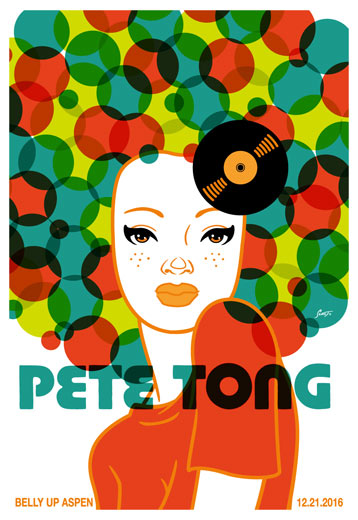 Scrojo Pete Tong Poster