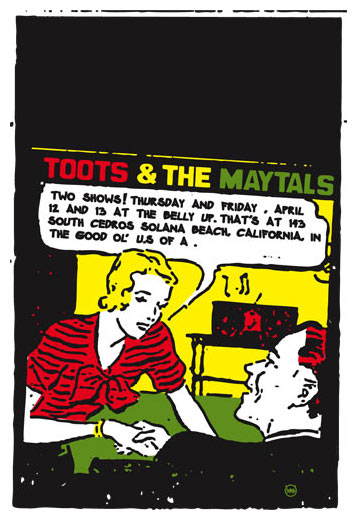 Scrojo Toots and the Maytals Poster