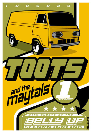 Scrojo Toots and the Maytals Poster