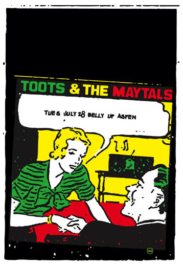 Scrojo Toots and the Maytals Poster