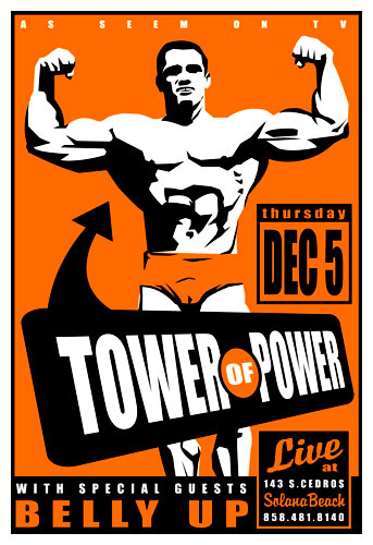 Scrojo Tower Of Power Poster