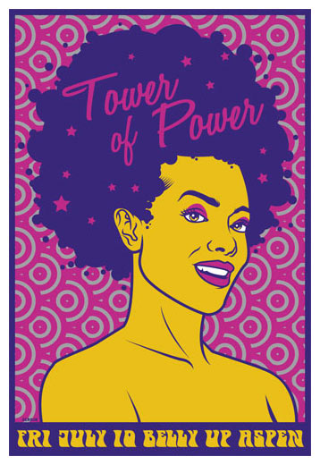 Scrojo Tower of Power Poster