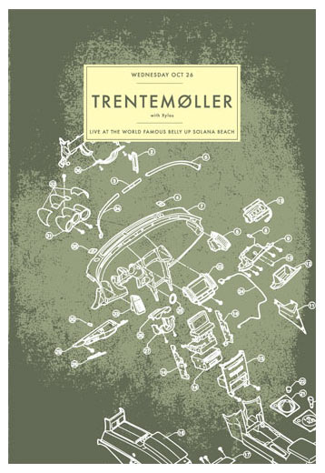 Scrojo Trentemoller Poster