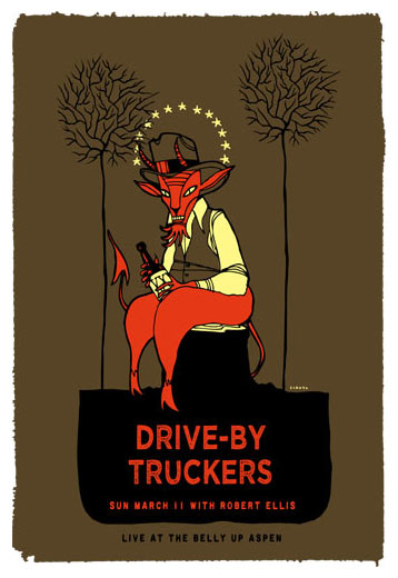Scrojo Drive-By Truckers Poster