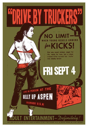 Scrojo Drive By Truckers Poster