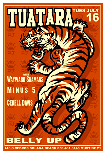 Scrojo Tuatara Poster