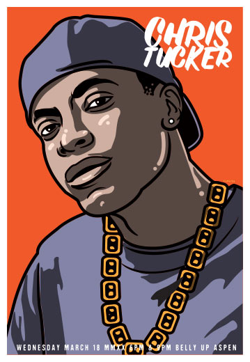 Scrojo Chris Tucker Poster