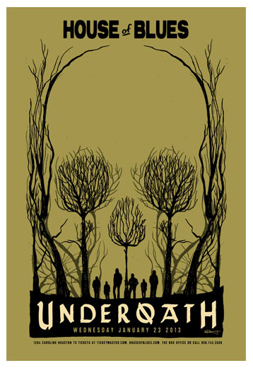 Scrojo Underoath Poster