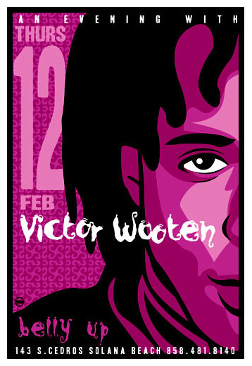 Scrojo Victor Wooten Poster