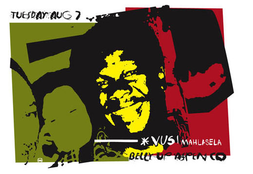 Scrojo Vusi Mahlasela Poster