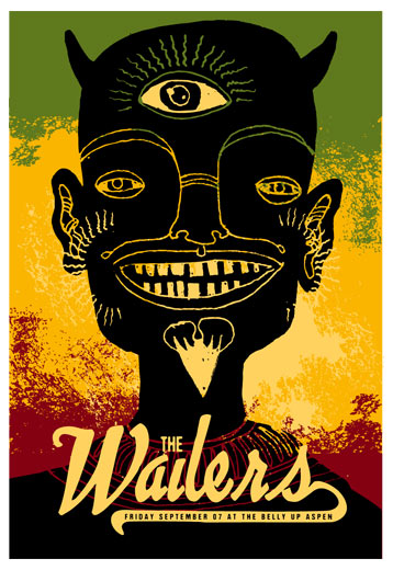 Scrojo The Wailers Poster