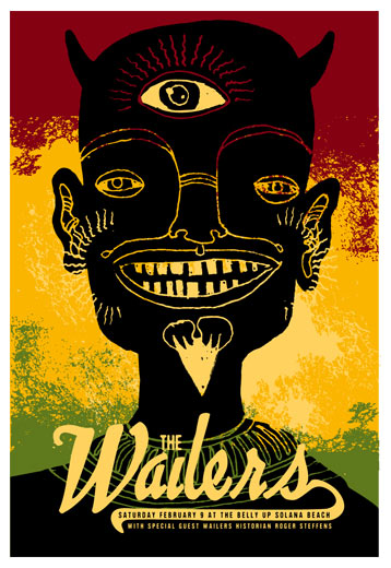 Scrojo The Wailers Poster