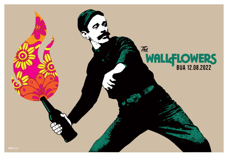 Scrojo The Wallflowers Poster