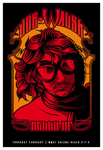 Scrojo Joe Walsh (of Eagles fame) Poster