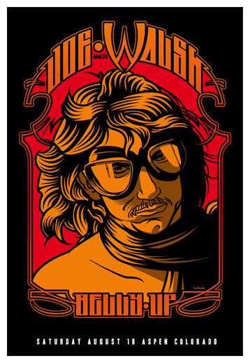 Scrojo Joe Walsh Poster