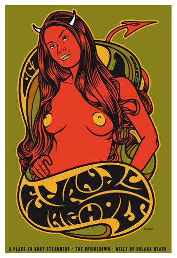 Scrojo Dandy Warhols Poster