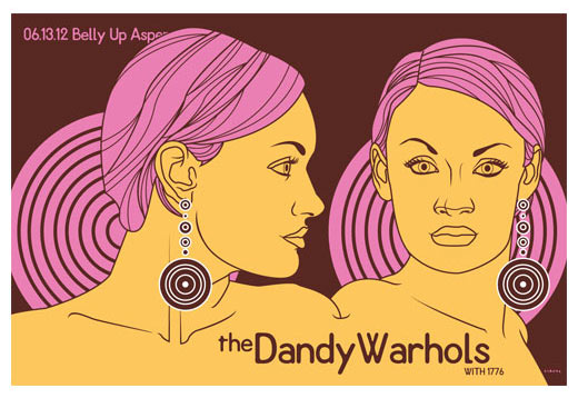 Scrojo The Dandy Warhols Poster