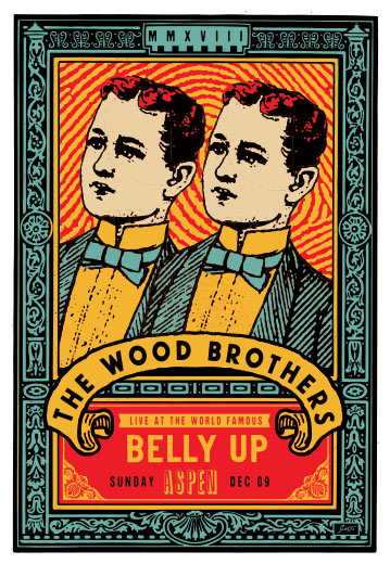 Scrojo The Wood Brothers Poster