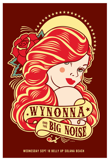 Scrojo Wynonna and the Big Noise Poster