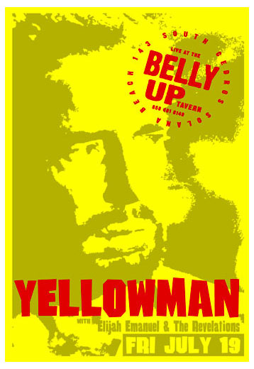 Scrojo Yellowman Poster