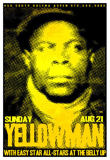 Scrojo Yellowman Poster