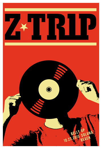 Scrojo DJ Z-Trip Poster