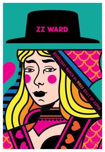 Scrojo ZZ Ward Poster