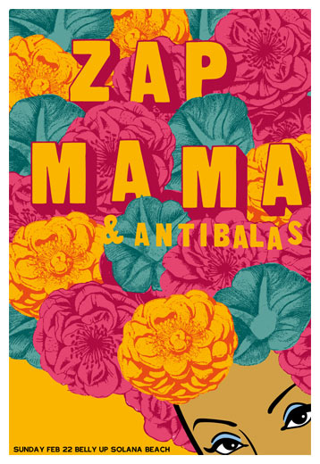 Scrojo Zap Mama Poster