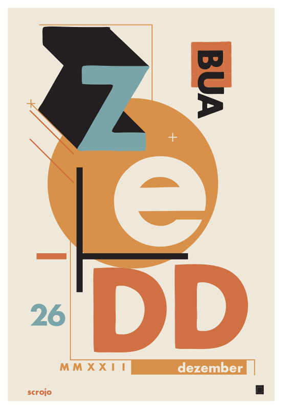 Scrojo Zedd Poster