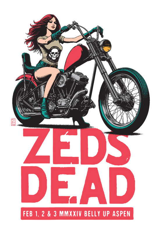 Scrojo Zeds Dead Poster