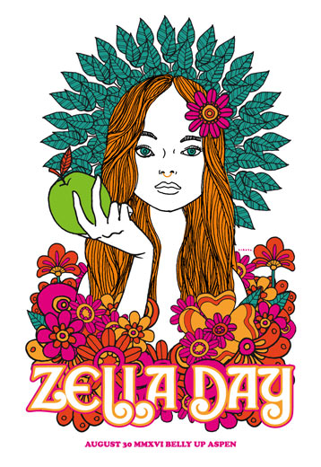 Scrojo Zella Day Poster