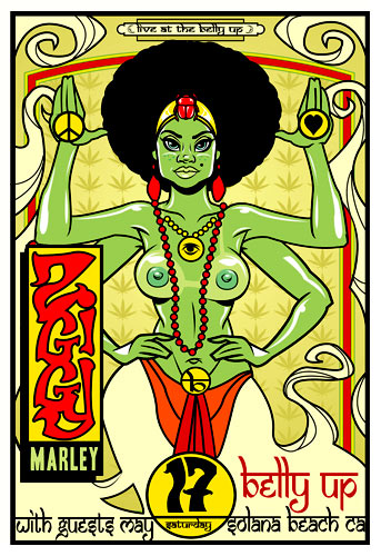 Scrojo Ziggy Marley Poster