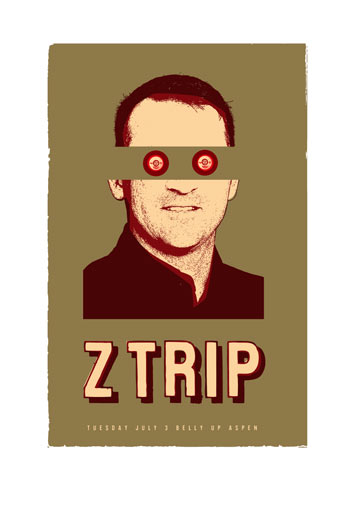 Scrojo DJ Z-Trip Poster