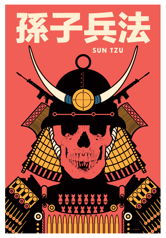 Scrojo Sun Tzu The Art of War Poster