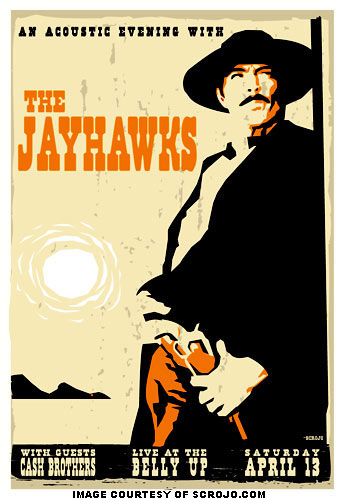 Scrojo The Jayhawks Poster