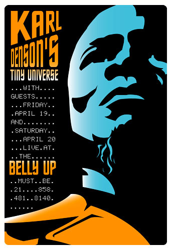 Scrojo Karl Denson's Tiny Universe Poster