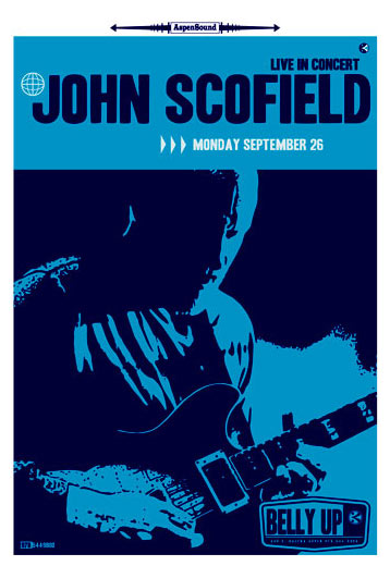 Scrojo John Scofield Poster